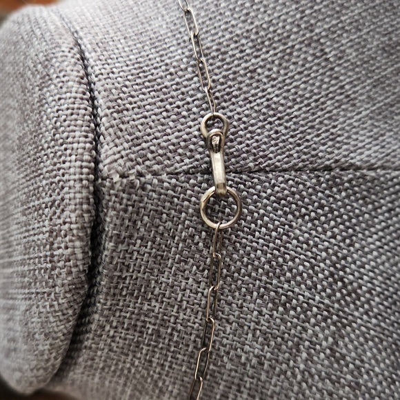 Native American Zuni Vintage Sunface Inlaid Necklace & Earrings Set 💙☀️🖤 - Picture 9 of 16